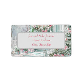 Etiquetas de la dirección de devolución de vacacio