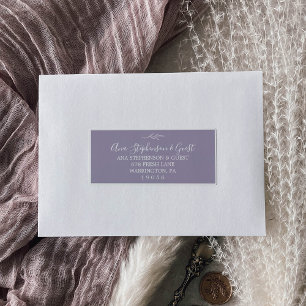 Etiquetas de la dirección de invitado del Boda de