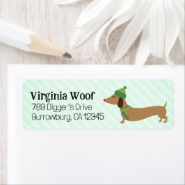 Etiquetas de la dirección de la tarjeta de los Nav