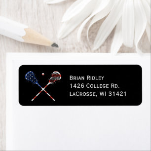 Etiquetas de la dirección de retorno de Lacrosse