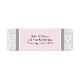 Etiquetas de la dirección de retorno del Personali