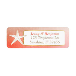 Etiquetas de la dirección de retorno del Starfish
