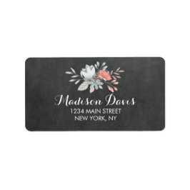 Etiquetas de la dirección del Boda del tablero de 