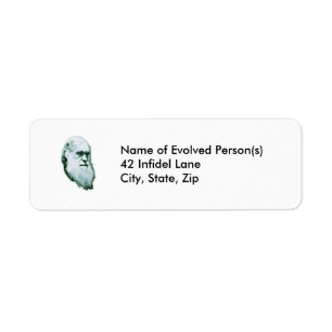 Etiquetas de la dirección principales de Darwin