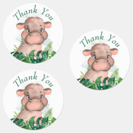 Etiquetas de la fiesta de cumpleaños de animales s