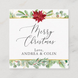 Etiquetas de la fiesta navideña de los navidades P