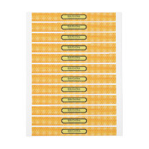 Etiquetas de la tapa de seguridad del honeycomb do