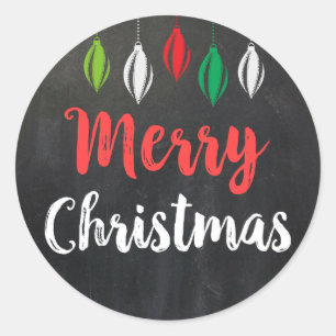 Etiquetas de las tarjetas navideñas de navidad de 