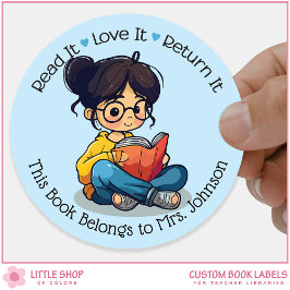 Etiquetas de libros personalizadas para la bibliot