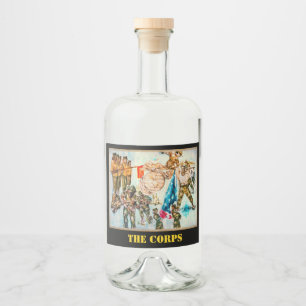 Etiquetas de licor de cuero vintage