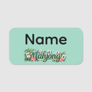 Etiquetas de Mahjong
