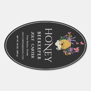 Etiquetas de Miel de Apicultura   Diseños de Abeja