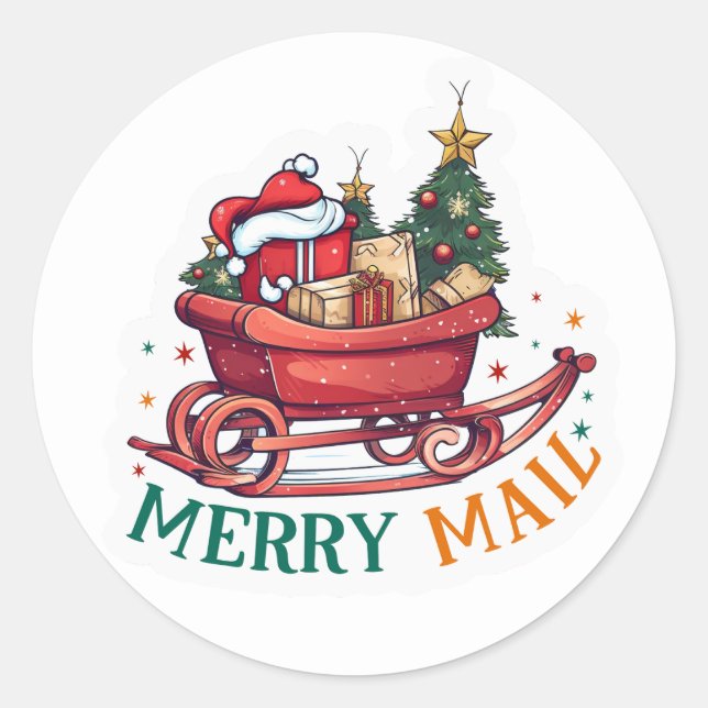 Etiquetas de Navidad (Anverso)