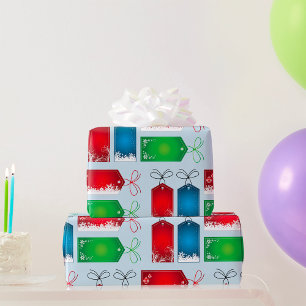 Etiquetas de Navidad Papel de Regalo