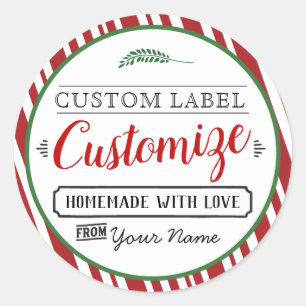 Etiquetas de Navidad Personalizadas Perfectas para