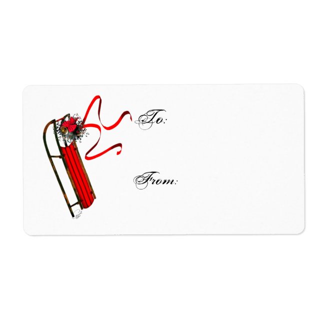 Etiquetas de navidades (Frente)