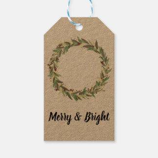 Etiquetas de Navidades de Rustic Farmhouse