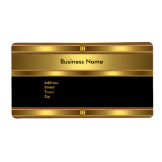 Etiquetas de negocio de etiquetas Pegatinas de gra