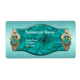 Etiquetas de negocios elegantes para etiquetas de 