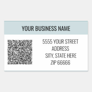 Etiquetas de nombre de código QR de Personalizado 