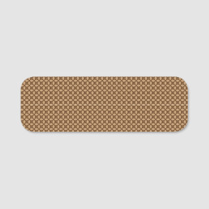 Etiquetas de nombre de logotipo de texto más perso