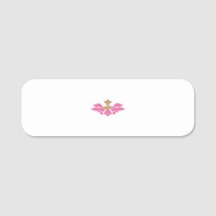 Etiquetas de nombre de logotipo de texto más perso