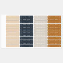 Etiquetas de nombres de Chicas florales Boho simpl