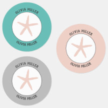 Etiquetas de nombres de estrellas impermeables par