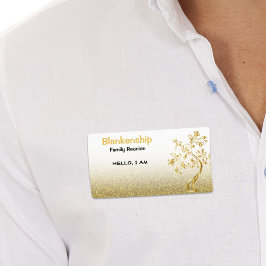 Etiquetas de nombres de Purpurinas de arte de arte