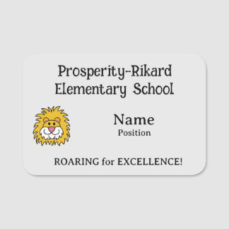 Etiquetas de nombres de Rikard Prosperity