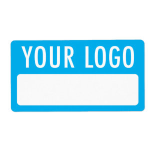 Etiquetas de nombres voluntarios con logotipo Escr