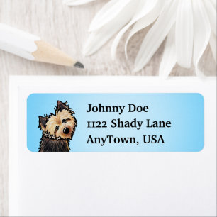 Etiquetas de Norwich Terrier