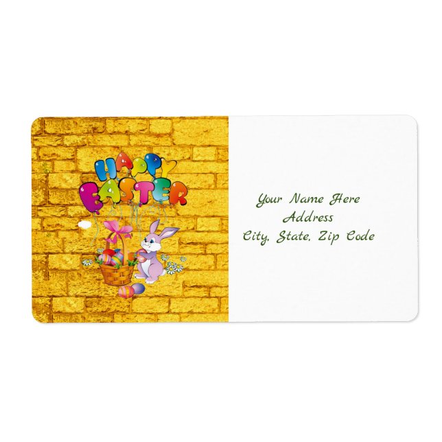 Etiquetas de Pascua (Frente)