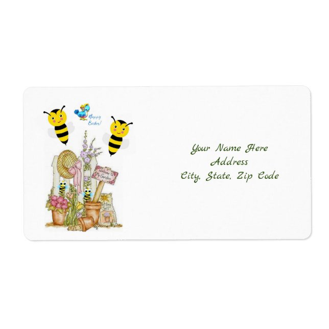 Etiquetas de Pascua (Frente)