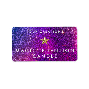 Etiquetas de Pegatina de velas de personalizado