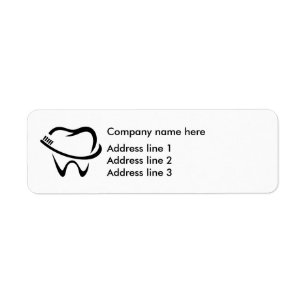 Etiquetas de Pegatinas de plantillas de direccione