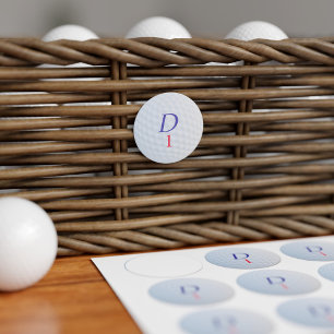 Etiquetas de Pelotas de Golf Personalizadas con Mo