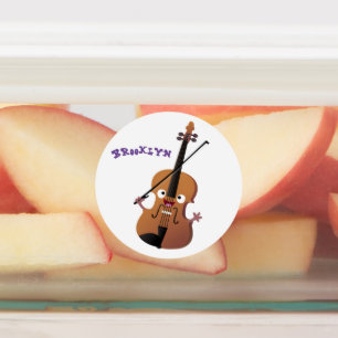 Etiquetas de personajes de dibujos animados musica