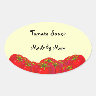 Etiquetas de Personalizado de salsa de tomate
