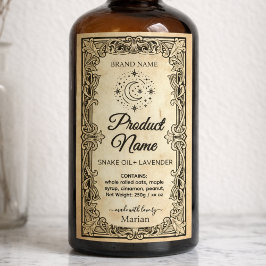 Etiquetas de Poción Apothecary Vintage Logo