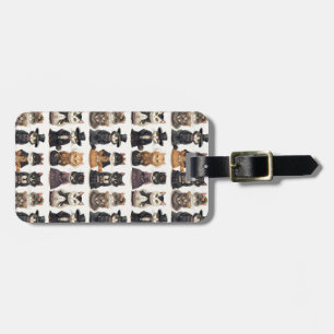 Etiquetas de portaequipajes personalizadas de moda