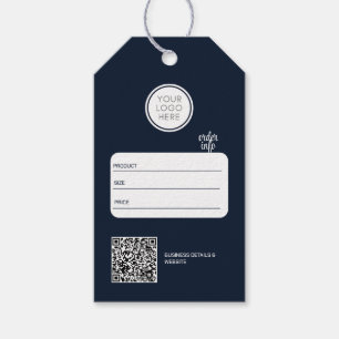 Etiquetas de precio de etiqueta colgante de logoti
