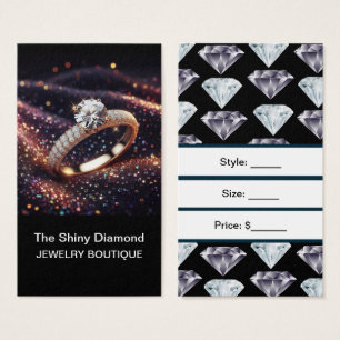 Etiquetas de Precio de Joyería Diamante Etiquetas 