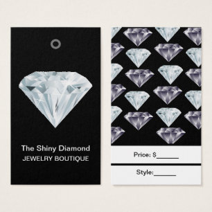 Etiquetas de Precio de Joyería Diamante Personaliz