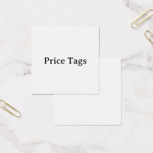 Etiquetas de precio Simple Professional 2,5" x 2,5