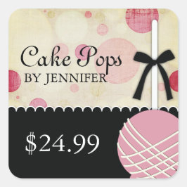 Etiquetas de precios de panadería moderna y capric