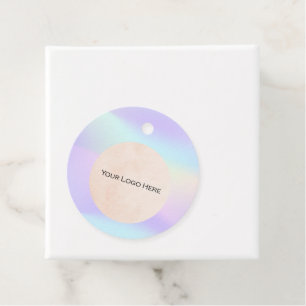 Etiquetas de precios del Holograma Arcoiris con lo