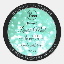 Etiquetas de productos con el logotipo del Purpuri