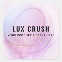 Etiquetas de productos con tinta de alcohol exuber