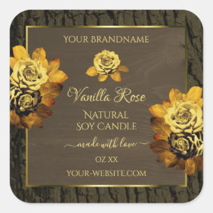 Etiquetas de productos de grano de grano de grano 